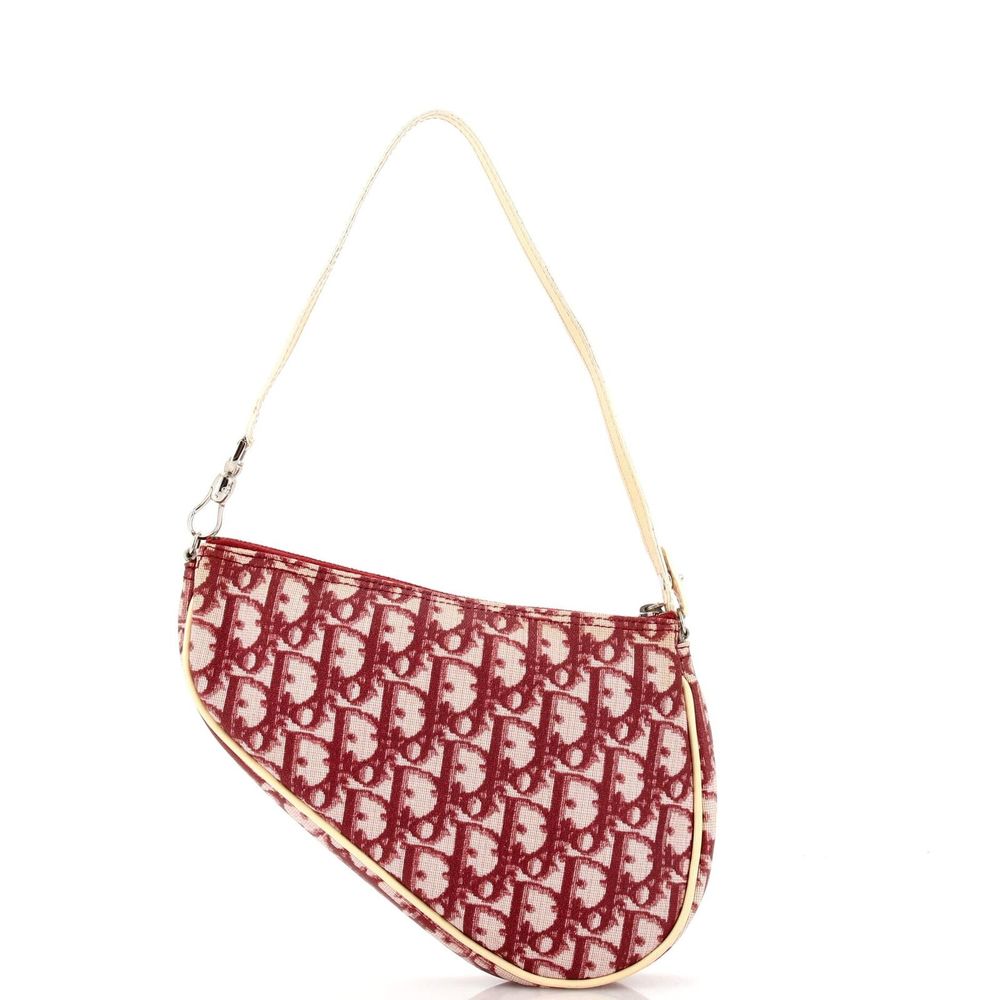 Christian Dior Vintage Saddle Bag #80192C10B - Picture 3 of 9